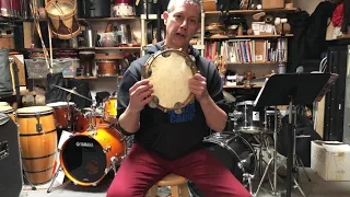 Intro to the "choro" rhythm on pandeiro with Brian Rice