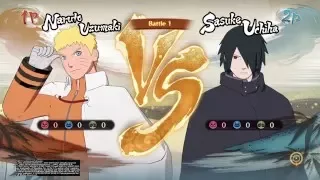 Hokage Naruto vs Adult Sasuke