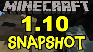 Minecraft 1.10 Update Snapshot 16W20A | New Blocks, Mobs, Stray Husk, Polar Bear, Fossils Review