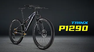 NEWEST MODEL:  TRINX full suspension T800 mountain bike P1290