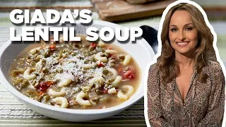 Giada De Laurentiis Makes Lentil Soup | Everyday Italian | Food Network