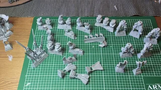 Dark Angels - Inner Circle Cenobium Knights Forge World  Unboxing