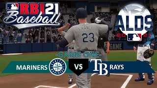 RBI Baseball 21 Postseason Mode: ALDS Game 1 - Setting the Tone! (Mariners @ Rays)