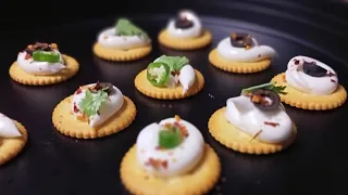 Best Cracker Canapes Appetizer Recipe (With Butter Puff Cookies Recipe