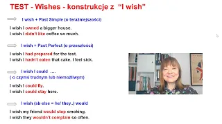 TEST - Wishes - konstrukcje z "I wish"