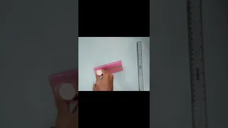 How to Make Paper Scale | Back to School | Paper Ka Scale Kaise Banaen |Paper craft /#shorts