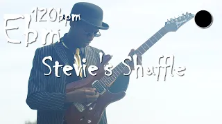 Ebm Minor Stevie's Shuffle Blues Backing Track Jam 120 BPM