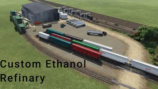 Transport fever 2 - custom ethanol refinary speed build