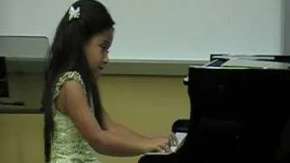 Stephanie Safont  plays Arabesque by Burgmuller at University of Miami