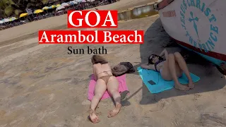 Arambol Beach Goa I Russian Beach Goa I #goa #Travel #Travelvlogs