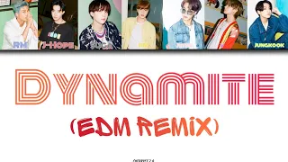 [RUS SAB] [Рус. саб] Dynamite (EDM Remix) — BTS (방탄소년단) — ПЕРЕВОД НА РУССКИЙ Color Coded Lyrics •