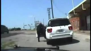 77-Year-Old Elderly Woman Physicaly Removed From Car by Texas Police