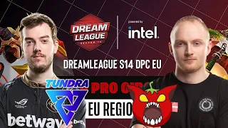 🔴DOTA 2[RU] Tundra Esports vs Hellbear Smashers [Bo3] DreamLeague DPC S15 EU, Upper Division, Table