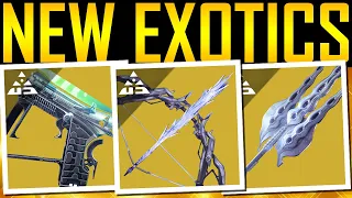 Destiny 2 - ALL LIGHTFALL EXOTICS! *Everything* You Need To Know!