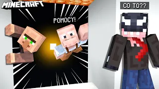 MINECRAFT, ale W PIWNICY DZIADKA JEST CZARNA DZIURA!