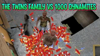 The Twins Family Vs 1000 Dynamites | Horror Experiment