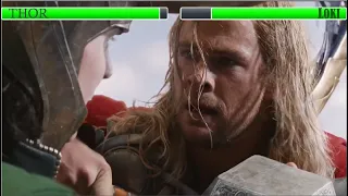 Thor Vs Loki (The Avengers) With Healthbars