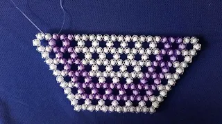 How to make a beaded table mat