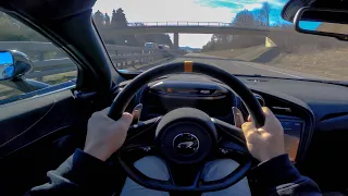 POV: 297km/h in a McLaren 765LT Spider