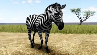 NEW ZEBRA REMODEL FOOTAGE! Wild Savannah Roblox