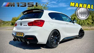 430HP BMW M135i *MANUAL* REVIEW on AUTOBAHN [NO SPEED LIMIT]