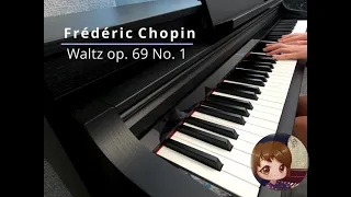 Frederic Chopin. Waltz op. 69 no. 1