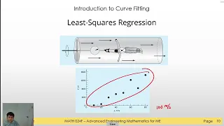 MATH 024F - Least Squares Regression: Linear Regression