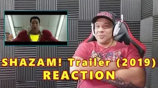 REACTION: SHAZAM! Trailer (2019)