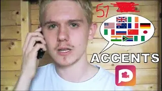 The English Language in 57 Accents & Random Voices