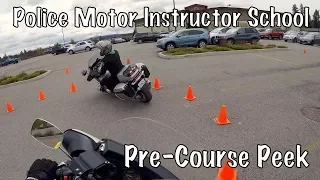 Police Motorcycle Officer Instructor School Training Certification-Spokane, WA-Law Abiding Biker-PT1