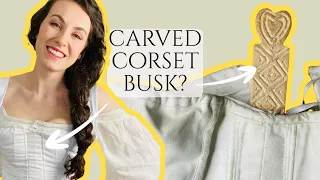 Making a Hand Carved Corset Busk