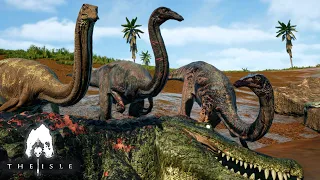 GALLIMIMUS THE RAMBUNCTIOUS RAPSCALLION- The Isle EVRIMA Update #6.5 Preview | Gallimimus Survival!