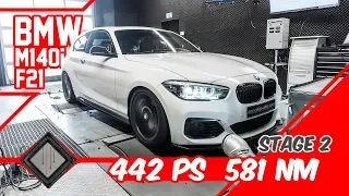 BMW M140i F21 Stage 2 | Chiptuning - Dyno - 100-200 | mcchip-dkr