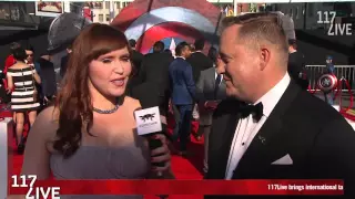 Thomas Ovesen- CEO of 117Live on Marvel's Captain America: Civil War Red Carpet Premiere