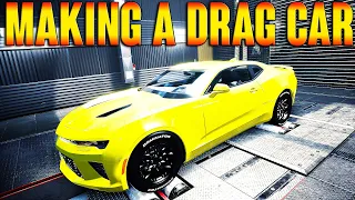 Making A Drag Car - Car Mechanic Simulator 2021