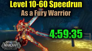 Fury Warrior 10-60 Leveling is AMAZING!