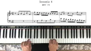 Demonstration - Bach Invention in F major, BWV 779