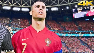 PES 2021 - Portugal vs França | EURO 2020 Gameplay [PS5] 4K