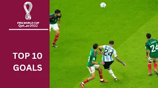 TOP 10 GOALS | FIFA World Cup Qatar 2022