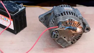 How To Connection Alto Car Alternator / How To Wire Car Dynamo