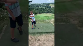 4 year old hits “hole in one” at West Virginia course.