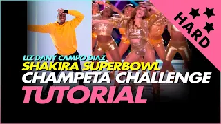 SHAKIRA CHAMPETA CHALLENGE TUTORIAL | Choreo: LIZ DANY CAMPO DIAZ