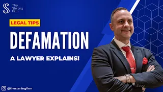 How To Sue For Defamation? | Defamation Lawyer ⚖️ #Lawyer  #Lawfirm