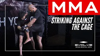 MMA | Striking Against The Cage