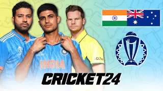 🇮🇳 India vs Australia 🇦🇺 • World Cup 🏆 Prediction • Cricket 24