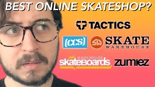 What is the Best Online Skate Shop? (Zumiez, Tactics, CCS, Skate Warehouse Review)