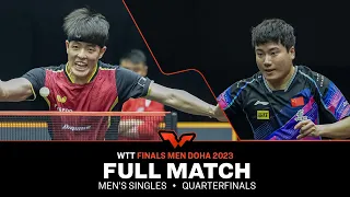 FULL MATCH | LIANG Jingkun vs Dang QIU | MS QF | #WTTDoha 2023