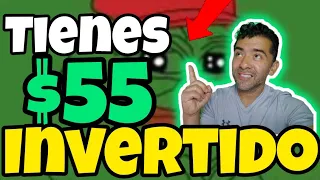 Tienes que VER ESTE VIDEO Tienes $55 INVERTIDO en Pepe Coin? #pepe