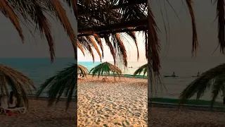 Песчаный пляж в Абхазии😍