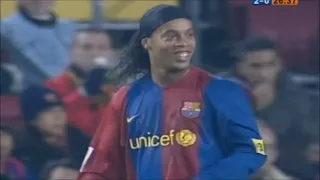 Ronaldinho vs Alavés (16/01/2007)